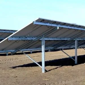 Ground Mounted Solar Panel Structure