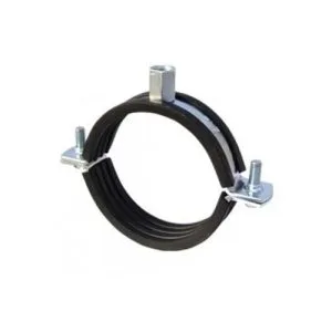 Split Pipe Clamp With Rubber